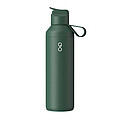 Fľaša na vodu Ocean Bottle Peak GO 710 ml z recyklovanej nerezovej ocele, armádna zelená tmavá (hunter)