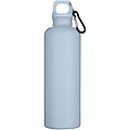 Fľaša na vodu s karabínou z recyklovaného plastu 750 ml, jemne modrá