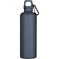 Fľaša na vodu s karabínou z recyklovaného plastu 750 ml, petrolejová