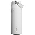 Fľaša na vodu s výklopnou slamkou 700 ml, biela