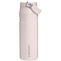 Fľaša na vodu s výklopnou slamkou 700 ml, svetloružová