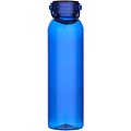 Fľaša na vodu z recyklovaného plastu 630ml, kráľovská modrá