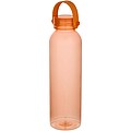 Fľaša na vodu z recyklovaného plastu 630ml, oranžová