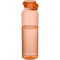 Fľaša na vodu z recyklovaného plastu 630ml, oranžová