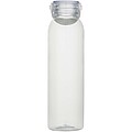 Fľaša na vodu z recyklovaného plastu 630ml, priehľadná