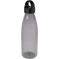 Fľaša na vodu z recyklovaného plastu 800 ml, čierna