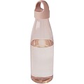 Fľaša na vodu z recyklovaného plastu 800 ml, jemne ružová