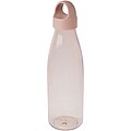 Fľaša na vodu z recyklovaného plastu 800 ml, jemne ružová