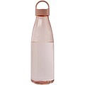 Fľaša na vodu z recyklovaného plastu 800 ml, jemne ružová