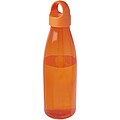 Fľaša na vodu z recyklovaného plastu 800 ml, oranžová