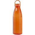 Fľaša na vodu z recyklovaného plastu 800 ml, oranžová