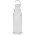 Fľaša na vodu z recyklovaného plastu 800 ml, transparentná