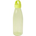 Fľaša na vodu z recyklovaného plastu 800 ml, zelenožltá