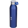 Fľaša na vodu z recyklovanej nehrdzavejúcej ocele 650ml, kráľovská modrá