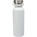 Fľaša na vodu z recyklovanej nehrdzavejúcej ocele vhodná na sublimačný potlač 500ml, biela