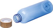 Fľaša s bambusovým viečkom 500 ml, modrá