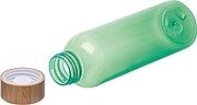 Fľaša s bambusovým viečkom 500 ml, zelená