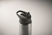 Fľaša s jednou stenou 500 ml, strieborná