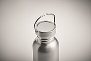 Fľaša s jednou stenou 500 ml, strieborná