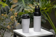 Fľaša s trojitou izoláciou BrandCharger, 520 ml, biela