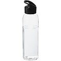 Fľaša Sky 650 ml, transparentná/čierna