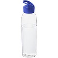 Fľaša Sky 650 ml, transparentná/kráľovská modrá