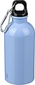 Fľaša z recyklovanej nehrdzavejúcej ocele 400 ml, modrá