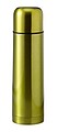 FUBSTER Lesklá nerezová termoska, objem 500 ml, zeleno-žltá