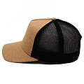 GEITA päťpanelová šiltovka v štýle snapback, béžová