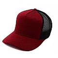 GEITA päťpanelová šiltovka v štýle snapback, červená