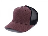 GEITA päťpanelová šiltovka v štýle snapback, vínová