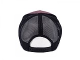 GEITA päťpanelová šiltovka v štýle snapback, vínová
