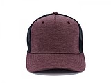 GEITA päťpanelová šiltovka v štýle snapback, vínová