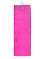 Golfový uterák na golf 40x50 cm, 450 g/m2, ružová