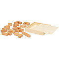 Hlavolam drevené puzzle