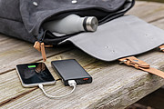 Hliníková 18W PD powerbanka 10 000 mAh, čierna