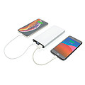 Hliníková 18W PD powerbanka 10 000 mAh, strieborná
