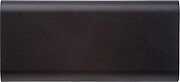 Hliníková powerbanka 20000 mAh, čierna