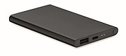 Hliníková powerbanka 4000mAh, čierna