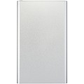 Hliníková powerbanka Pep 4000mAh, strieborná
