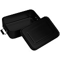 Hliníkový lunchbox 1000 ml, čierny