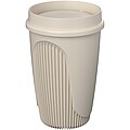 Hrnček s 360° viečkom 350 ml, béžová