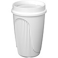 Hrnček s 360° viečkom 350 ml, biela
