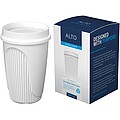 Hrnček s 360° viečkom 350 ml, biela