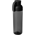 Illuminate 600ml RPET fľaša na vodu, čierna