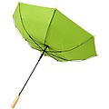 Jednofarebný dáždnik z recyklovaného PET, priemer 102 cm, jasne zelená