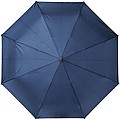 Jednofarebný dáždnik z recyklovaného PET, priemer 102 cm, námornícka modrá