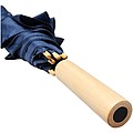 Jednofarebný dáždnik z recyklovaného PET, priemer 102 cm, námornícka modrá