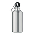Jednostenná fľaša 500 ml, strieborná