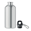 Jednostenná fľaša 500 ml, strieborná